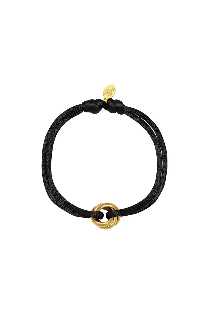 Bracelet satin black