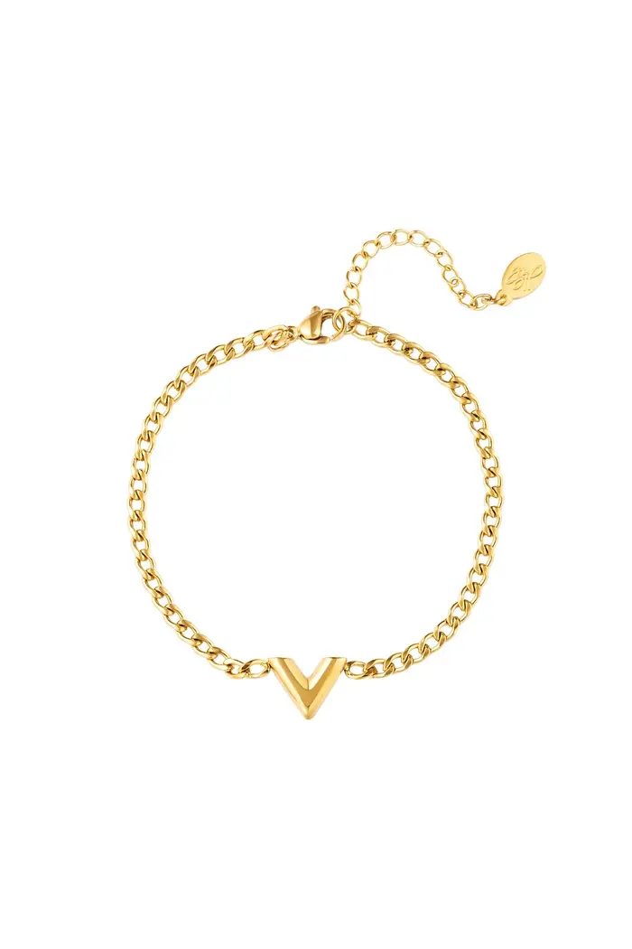 Bracelet V gold