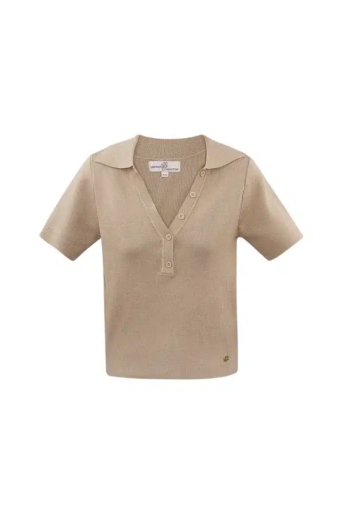 Polo basic beige - Image 2